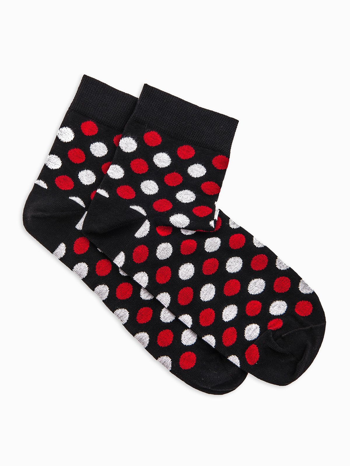 Men's patterned socks U09 - black | MODONE wholesale - Clothing For Men