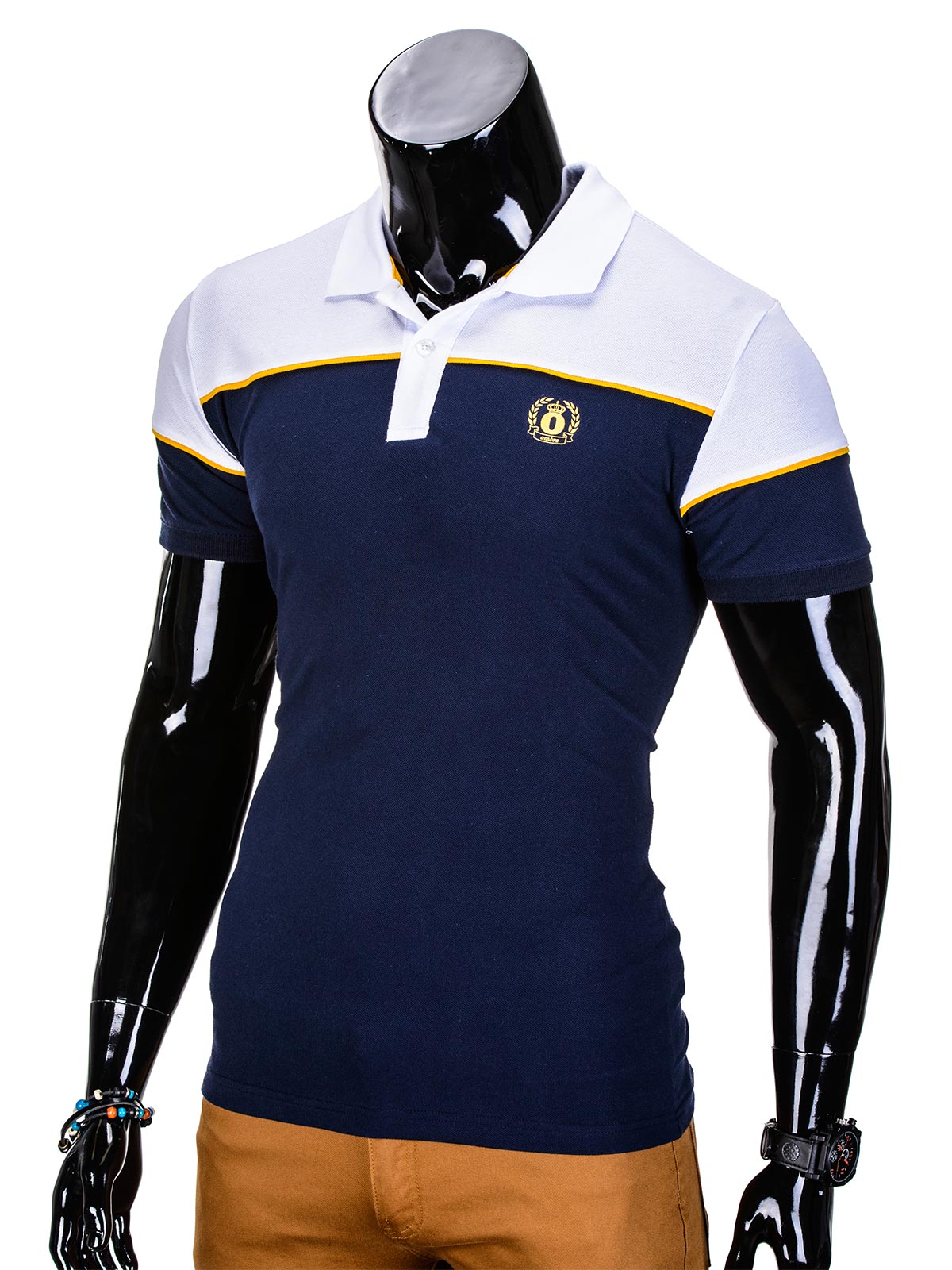 Men's plain polo shirt S832 - navy | MODONE wholesale - Clothing For Men