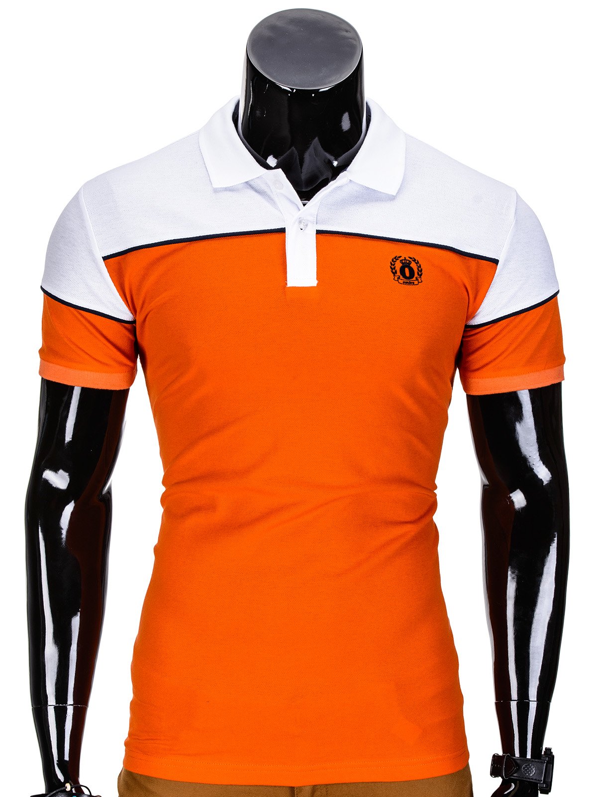 Men's plain polo shirt S832 - orange | MODONE wholesale - Clothing For Men