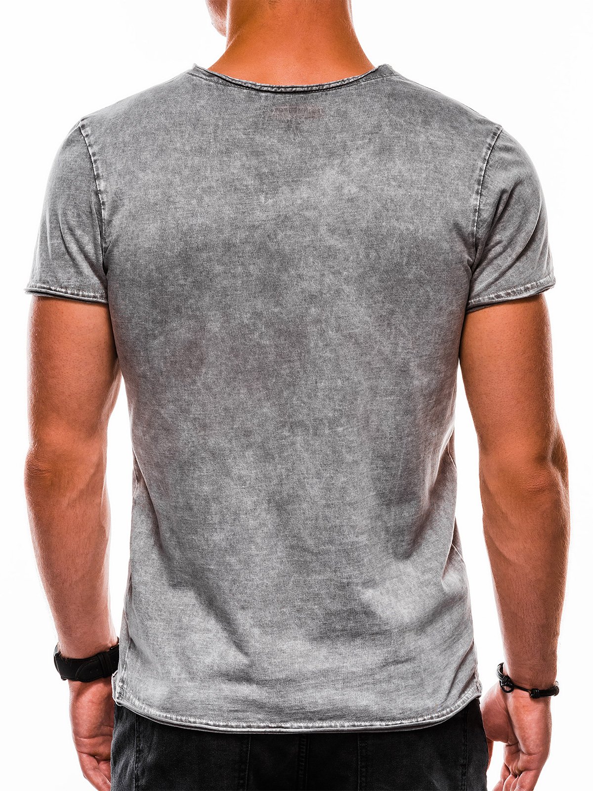 Men's plain t-shirt S1050 - grey | MODONE wholesale - Clothing For Men