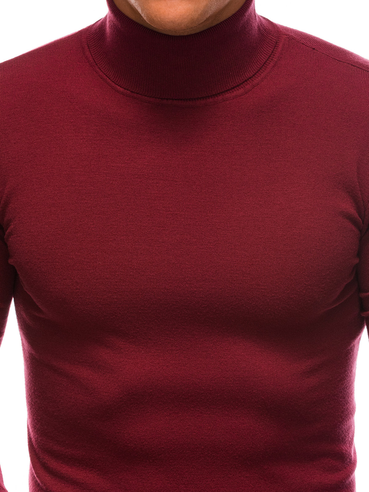 Mens Polo Neck E205 Dark Red Modone Wholesale Clothing For Men 7752