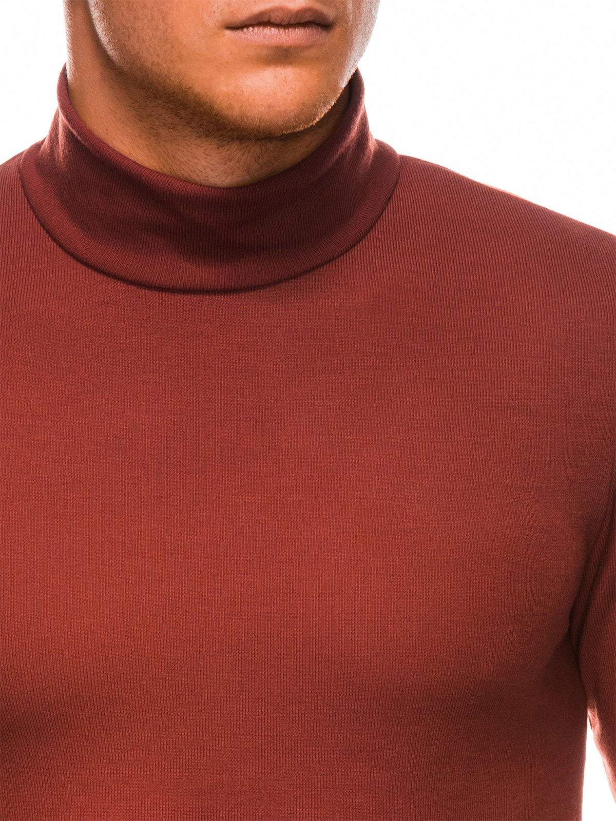 Mens Polo Neck Brick B1009 Modone Wholesale Clothing For Men 2581