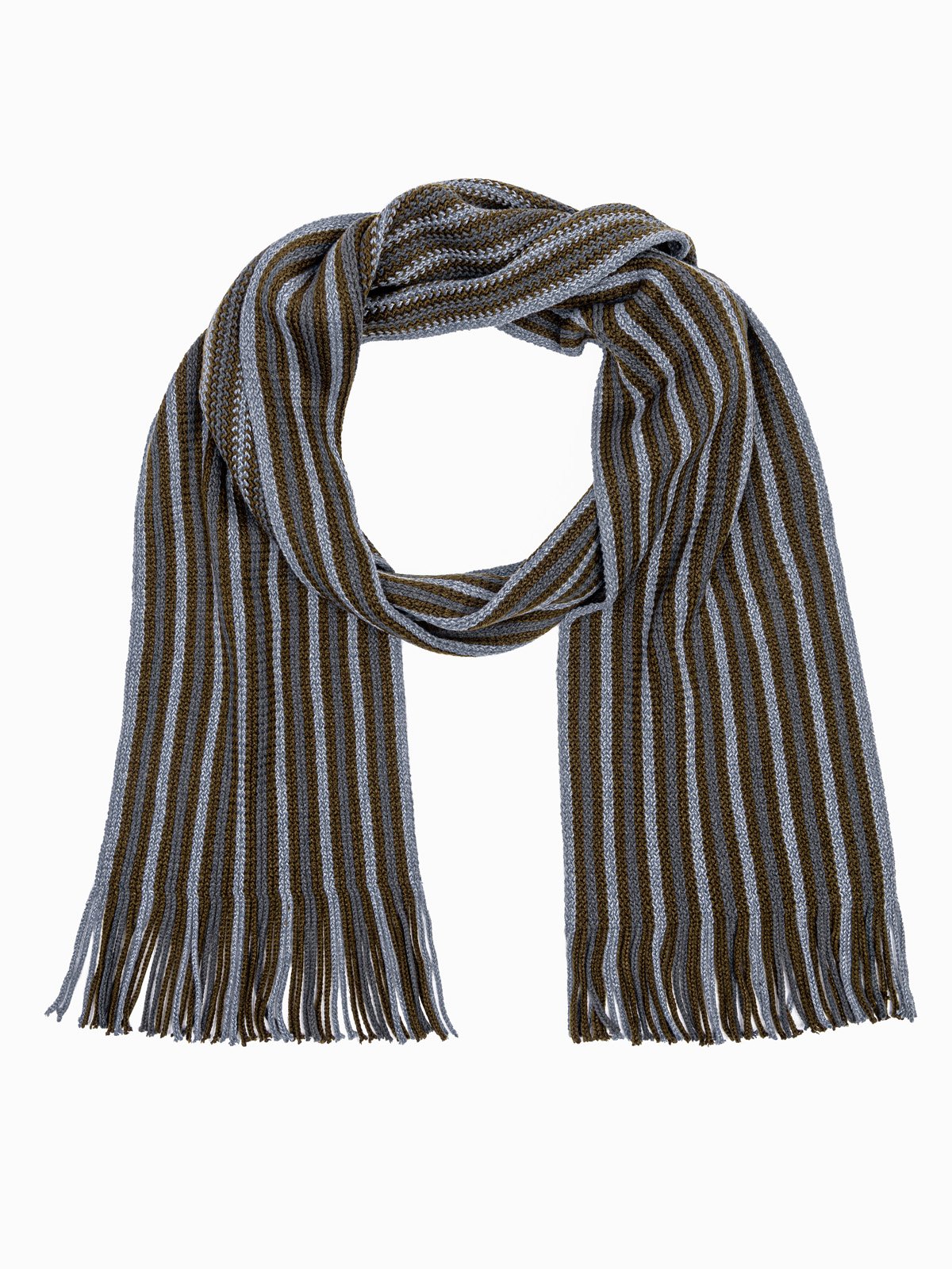 Men's scarf A319 - khaki | MODONE wholesale - Clothing For Men