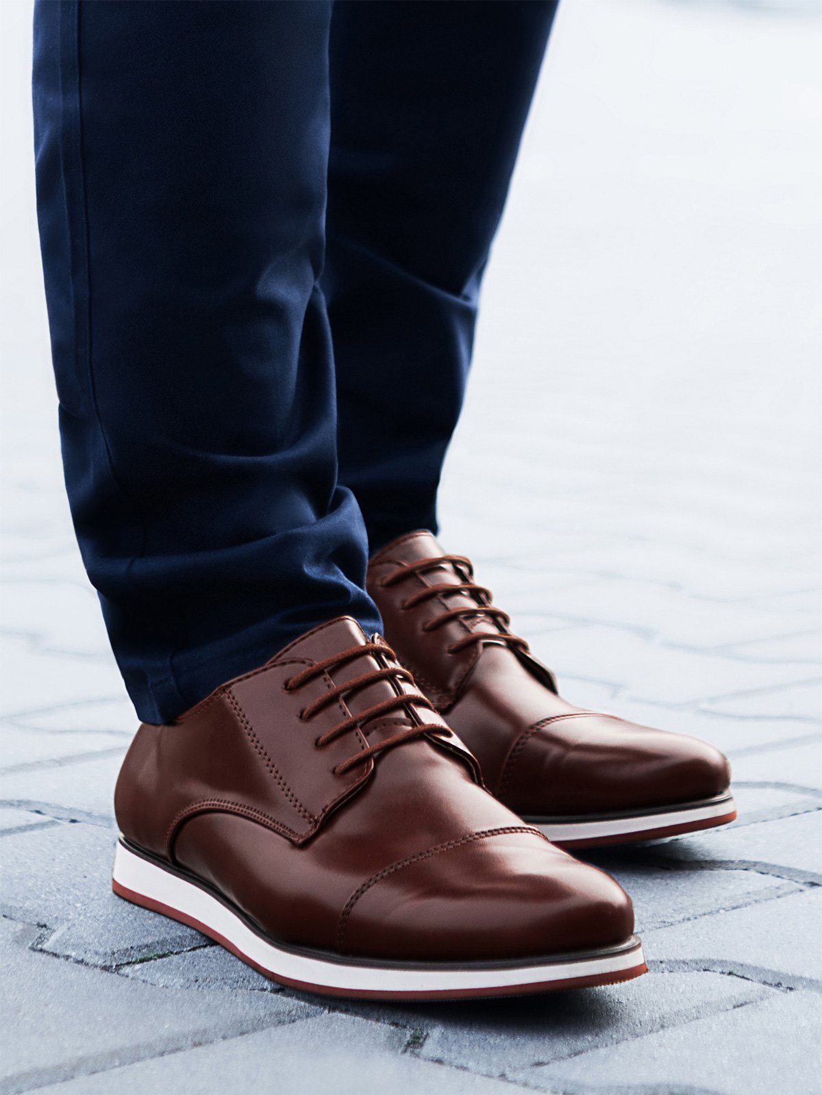 Men's shoes T325 - brown | MODONE wholesale - Clothing For Men