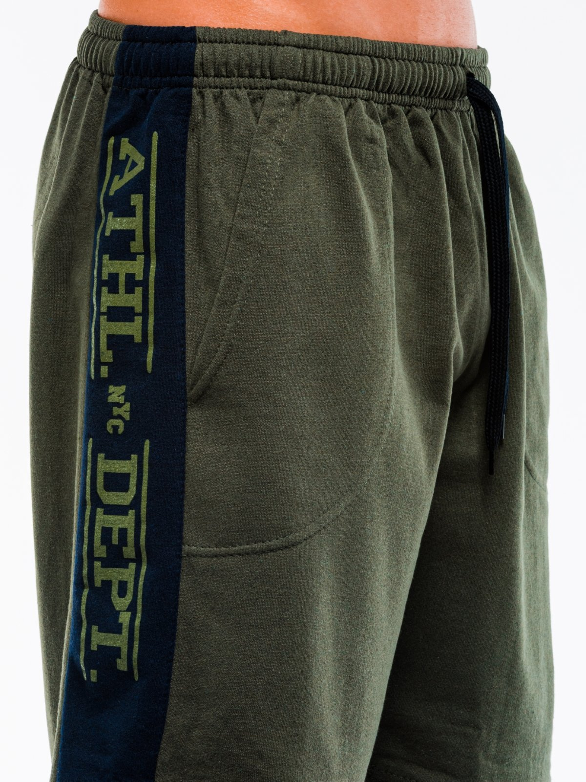 Men's short sweatpants W288 khaki MODONE wholesale Clothing For Men