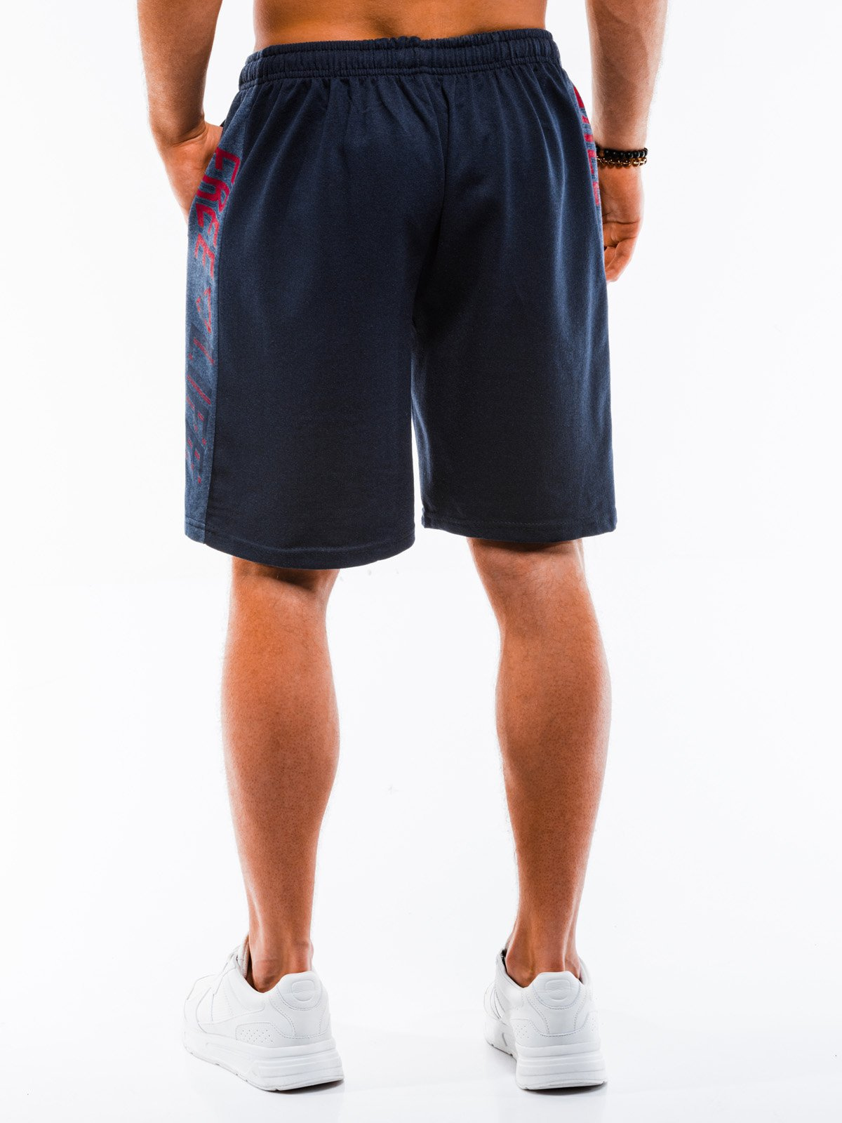 Men's short sweatpants W289 navy MODONE wholesale Clothing For Men