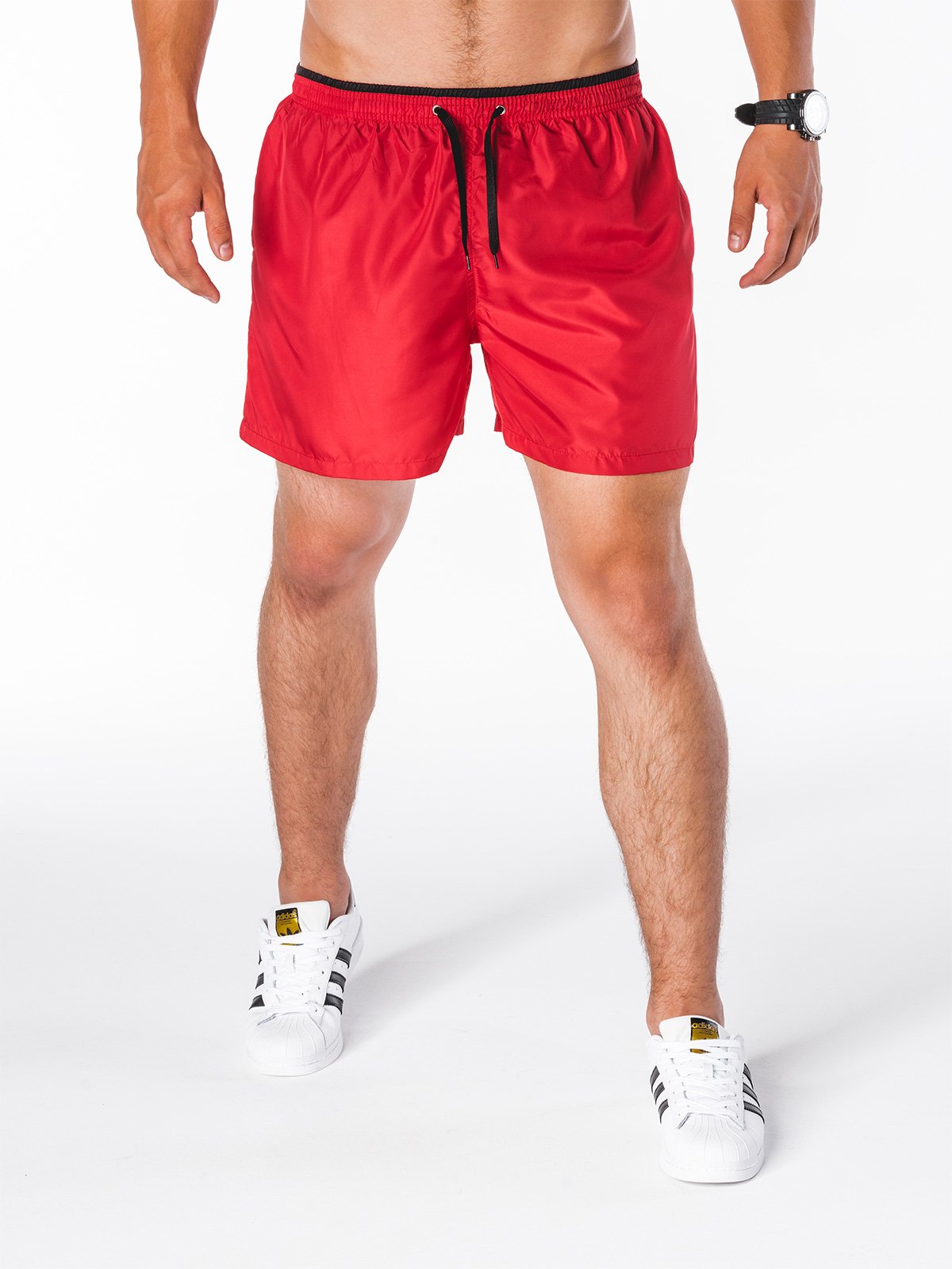 Men's shorts W090 - red | MODONE wholesale - Clothing For Men