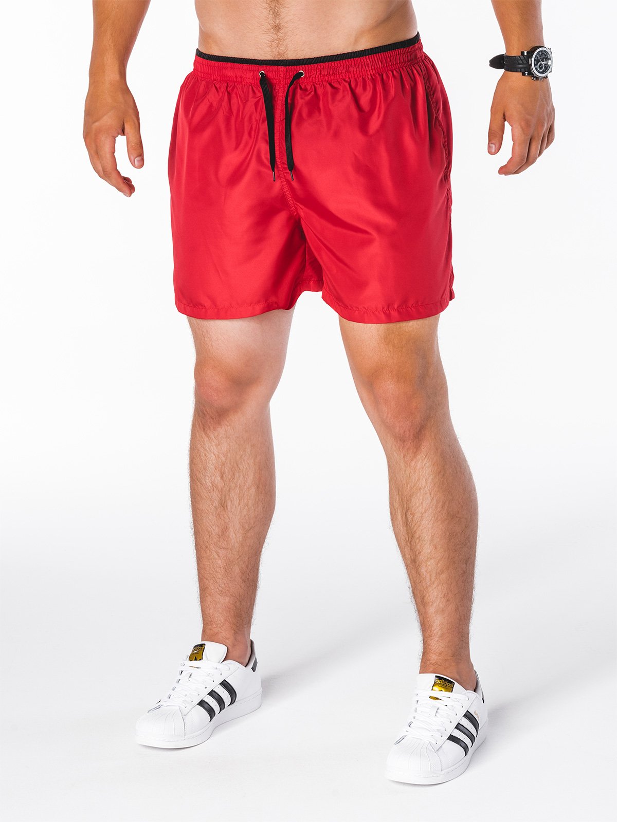 Men's shorts W090 - red | MODONE wholesale - Clothing For Men
