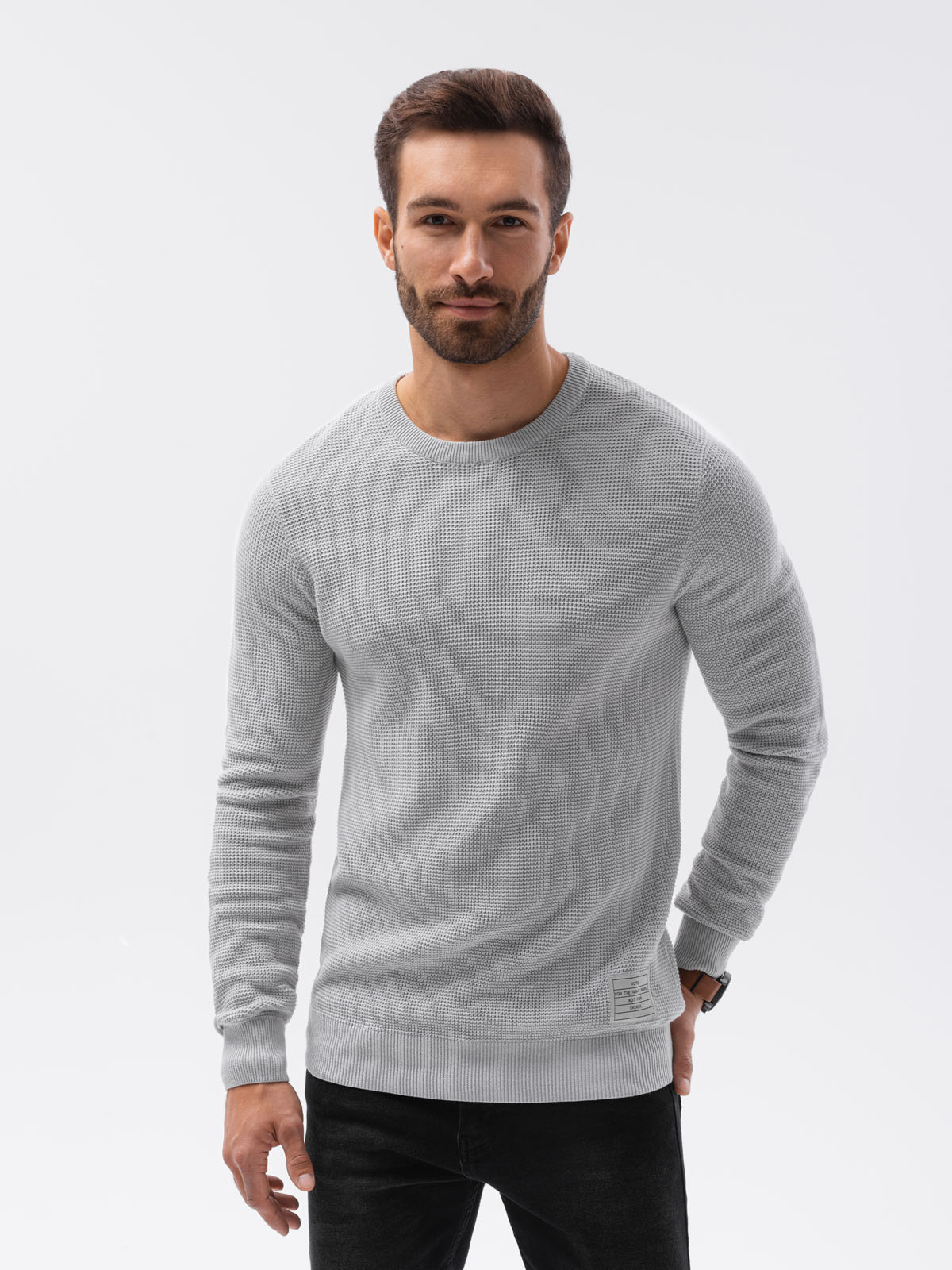 Light sale gray sweater