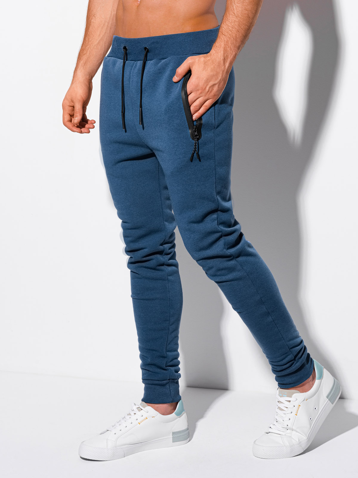 Navy blue hot sale joggers mens