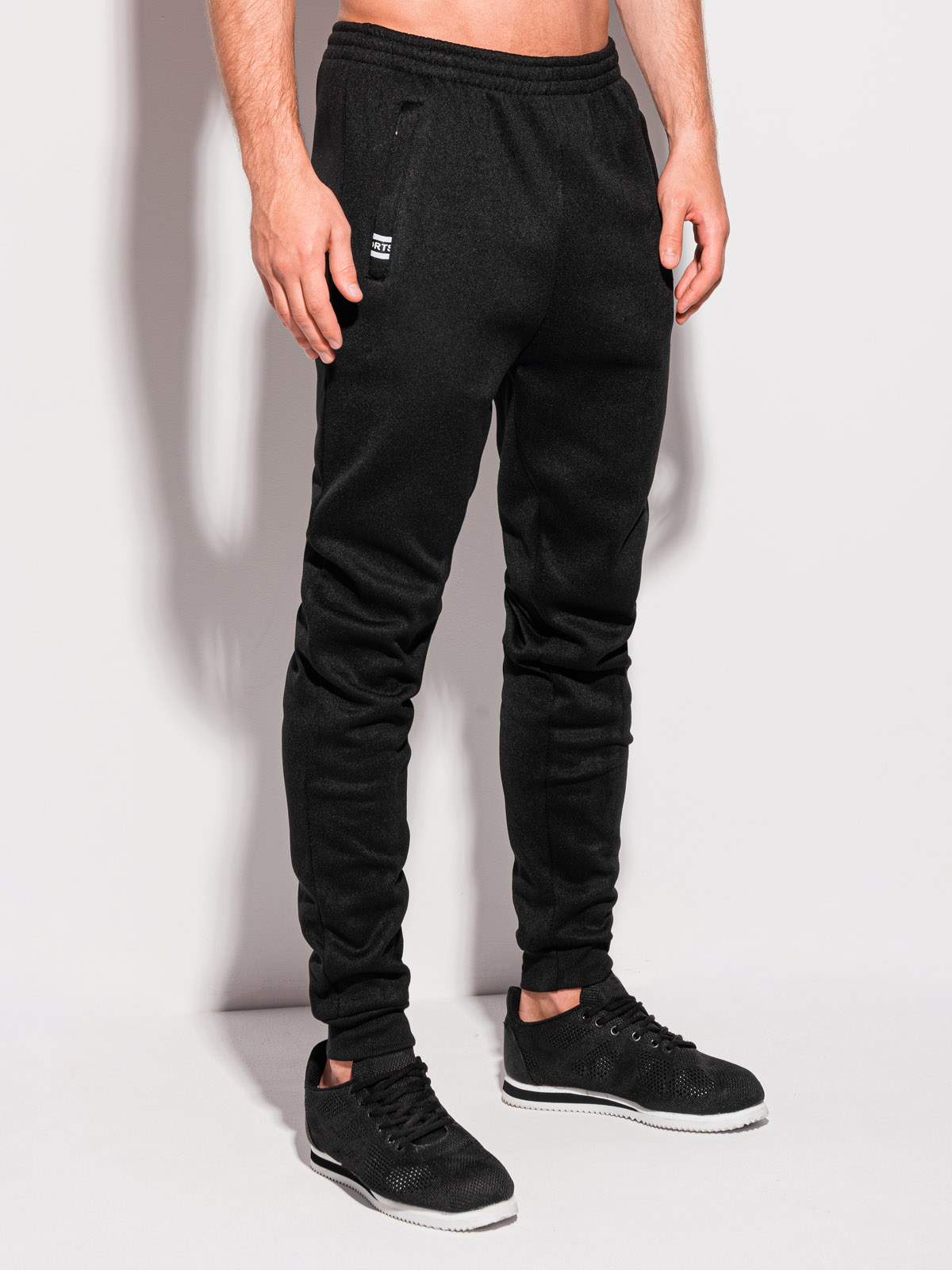 Men's sweatpants P1285 - black | MODONE wholesale - Clothing For Men