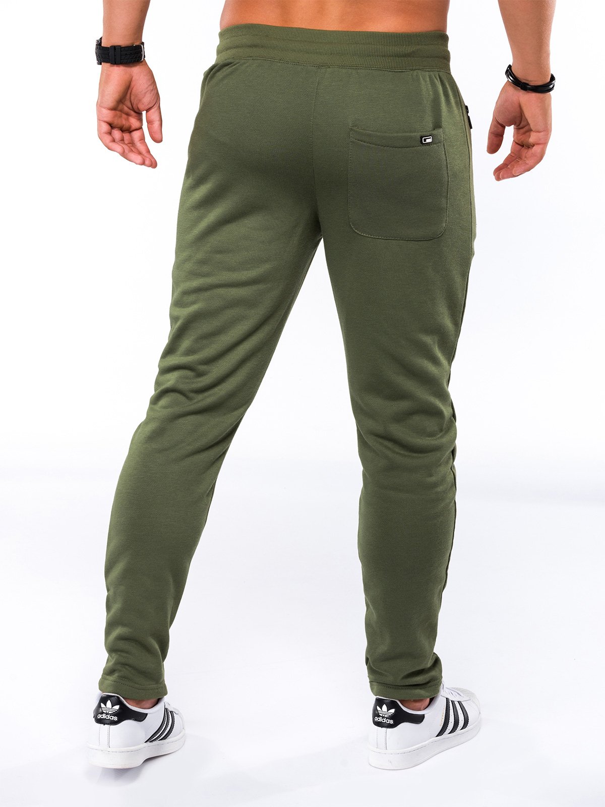 Men's sweatpants P549 - khaki | MODONE wholesale - Clothing For Men