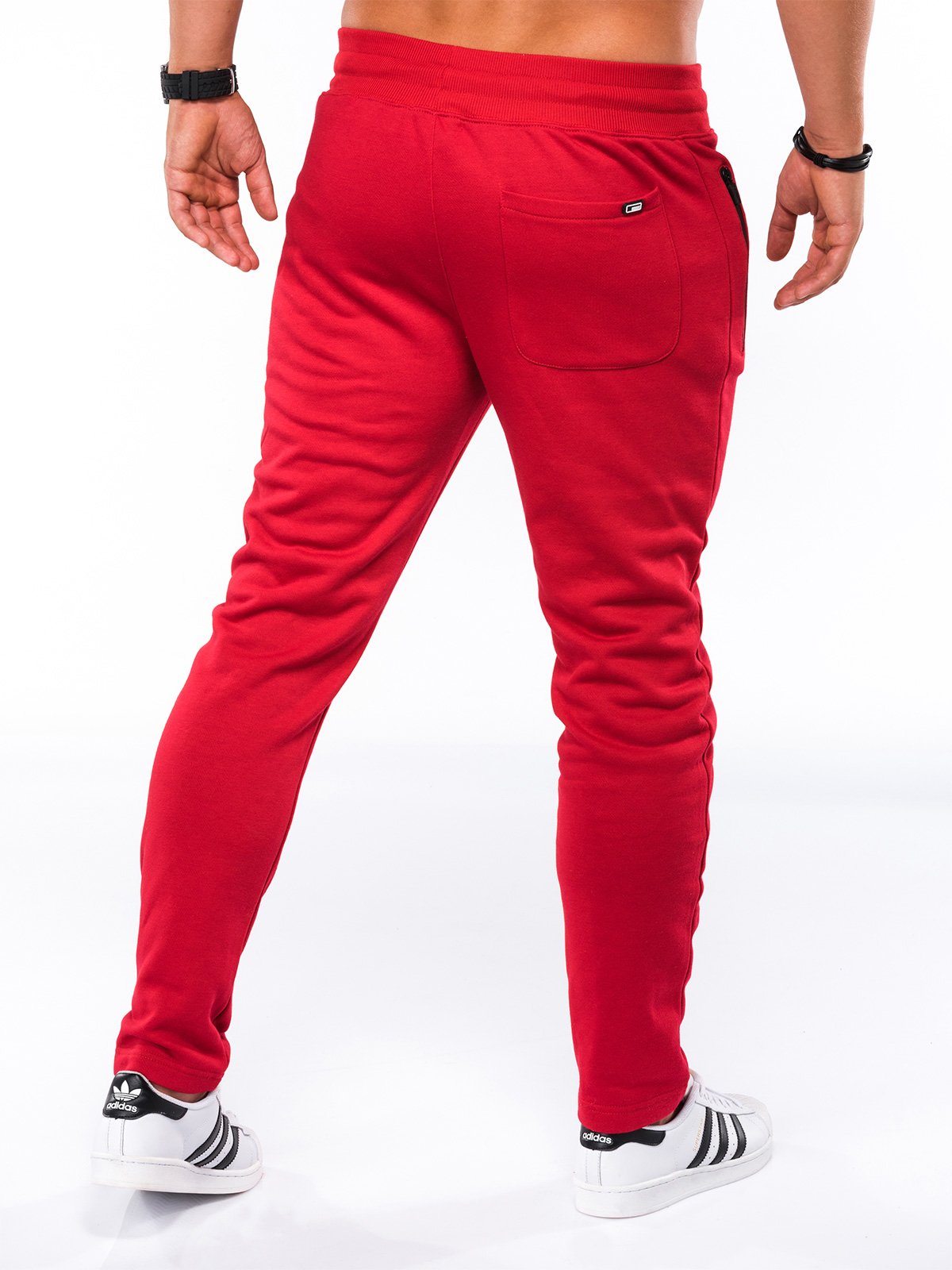 Men's sweatpants P549 - red | MODONE wholesale - Clothing For Men