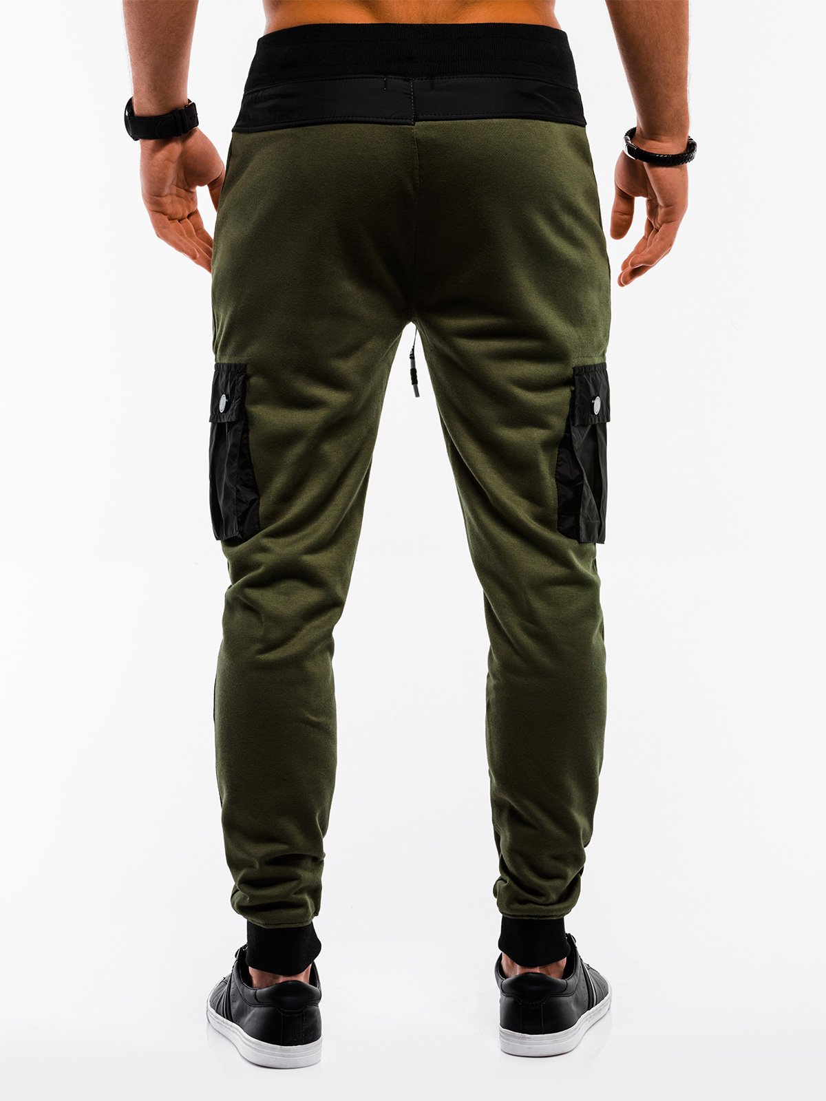 Men's sweatpants P645 - khaki | MODONE wholesale - Clothing For Men