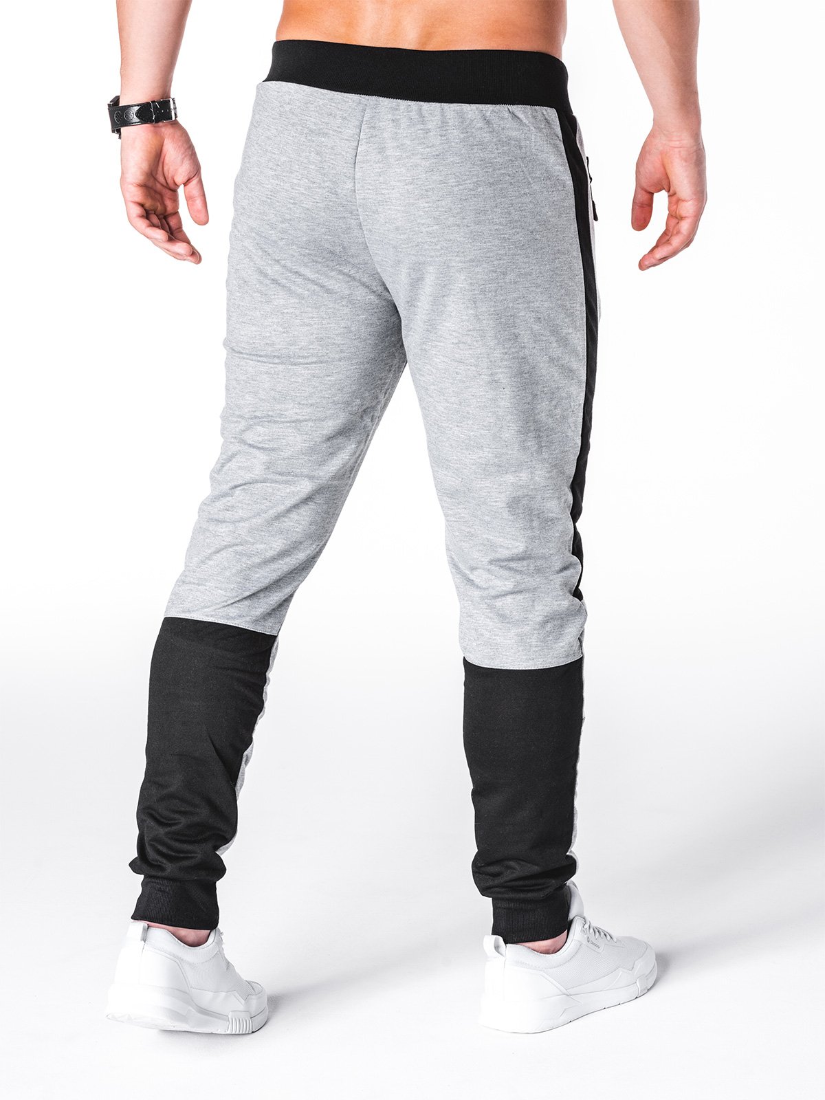Men's sweatpants P699 - grey | MODONE wholesale - Clothing For Men