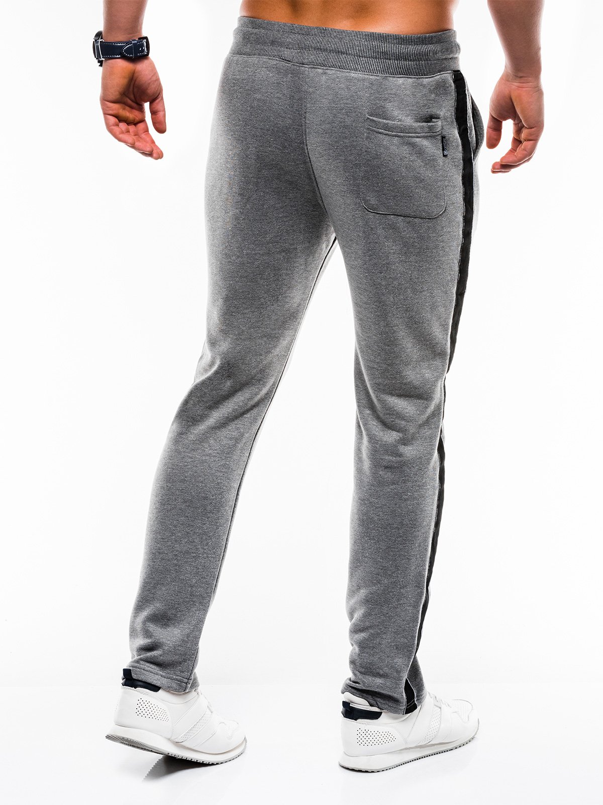 Men's sweatpants P741 - dark grey | MODONE wholesale - Clothing For Men