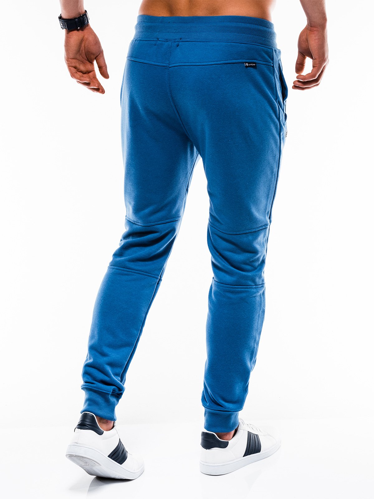 Men's sweatpants P743 - blue | MODONE wholesale - Clothing For Men