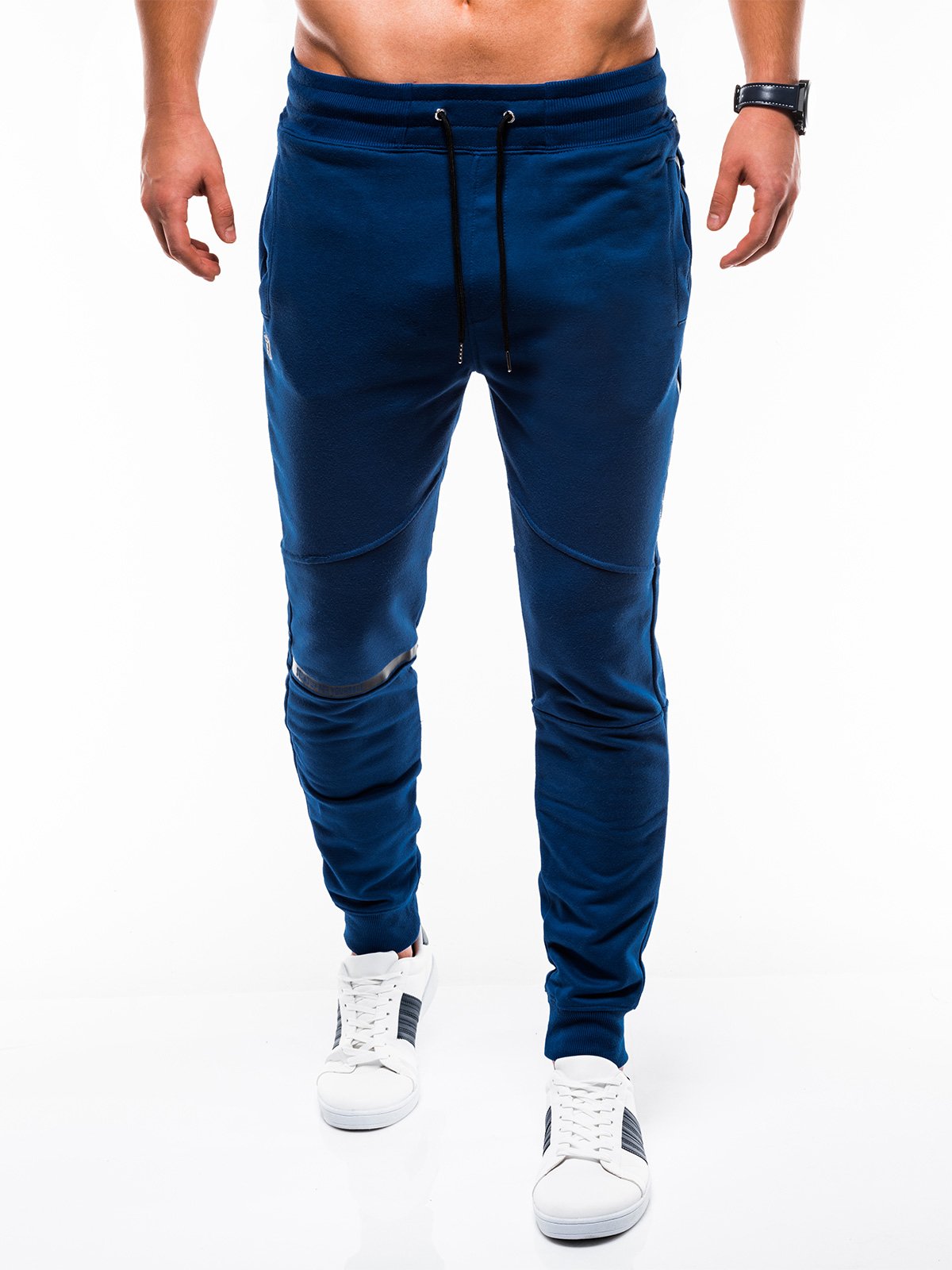 Men's sweatpants P743 - dark blue | MODONE wholesale - Clothing For Men