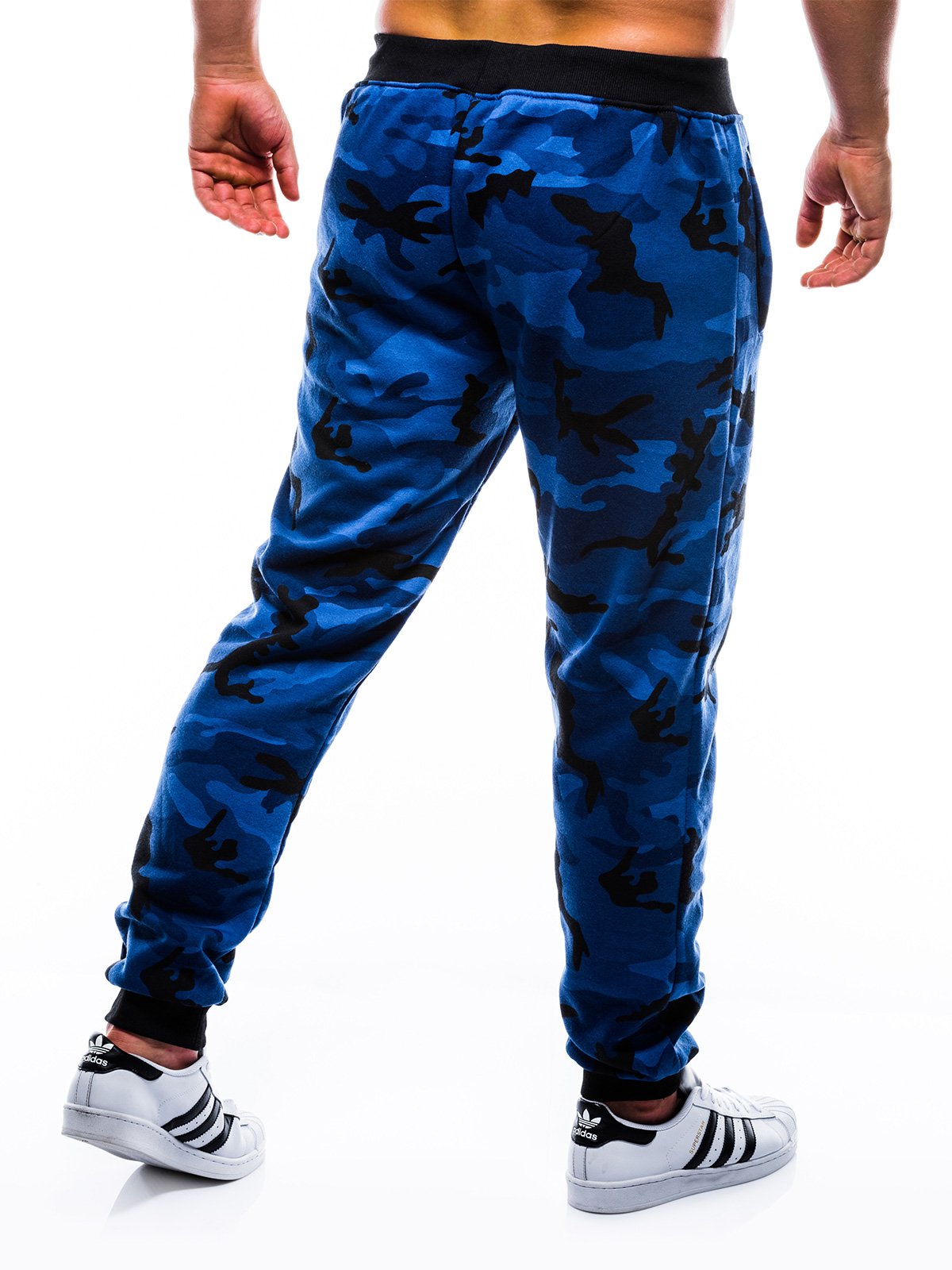 Parámetros Herencia nombre Men's sweatpants P762 - blue/camo | MODONE wholesale - Clothing For Men