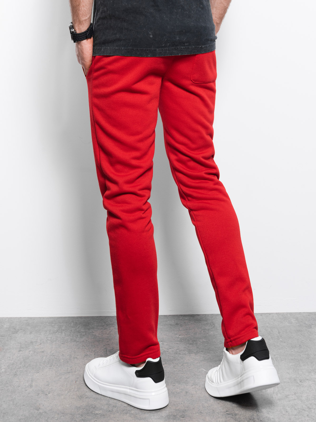 Men's sweatpants P866 red MODONE wholesale Clothing For Men