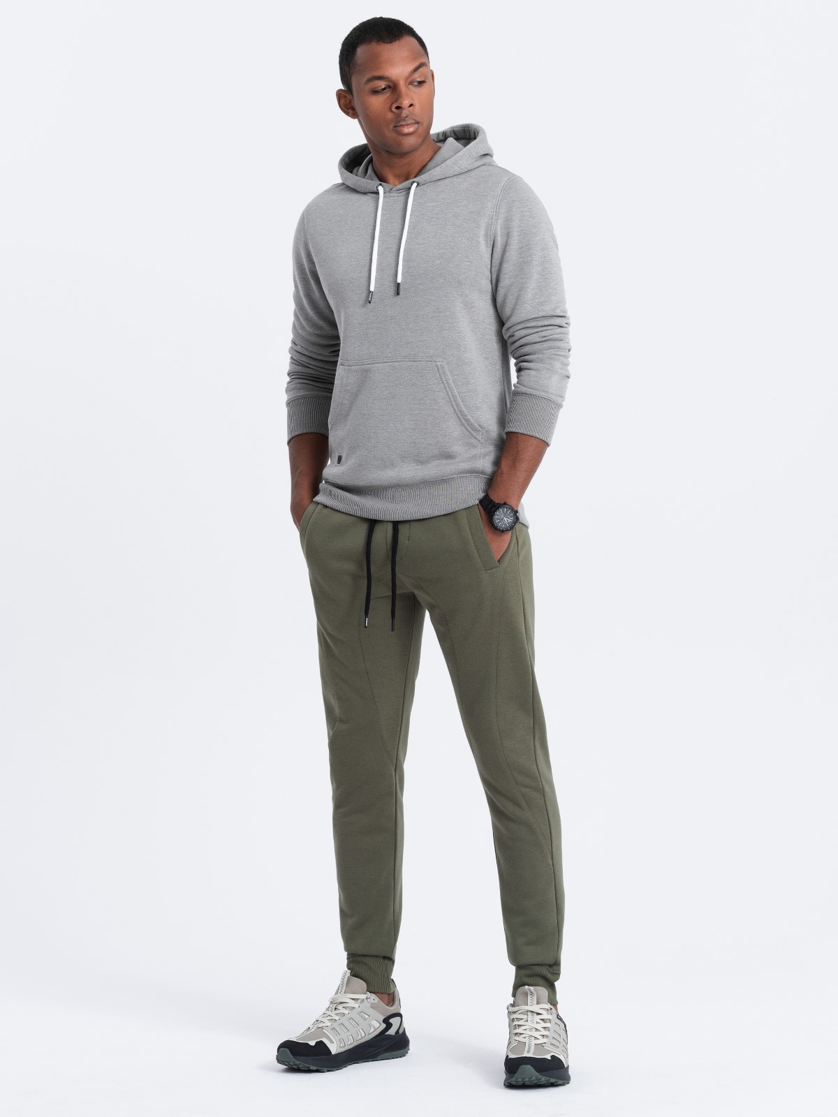 olive sweatpants mens