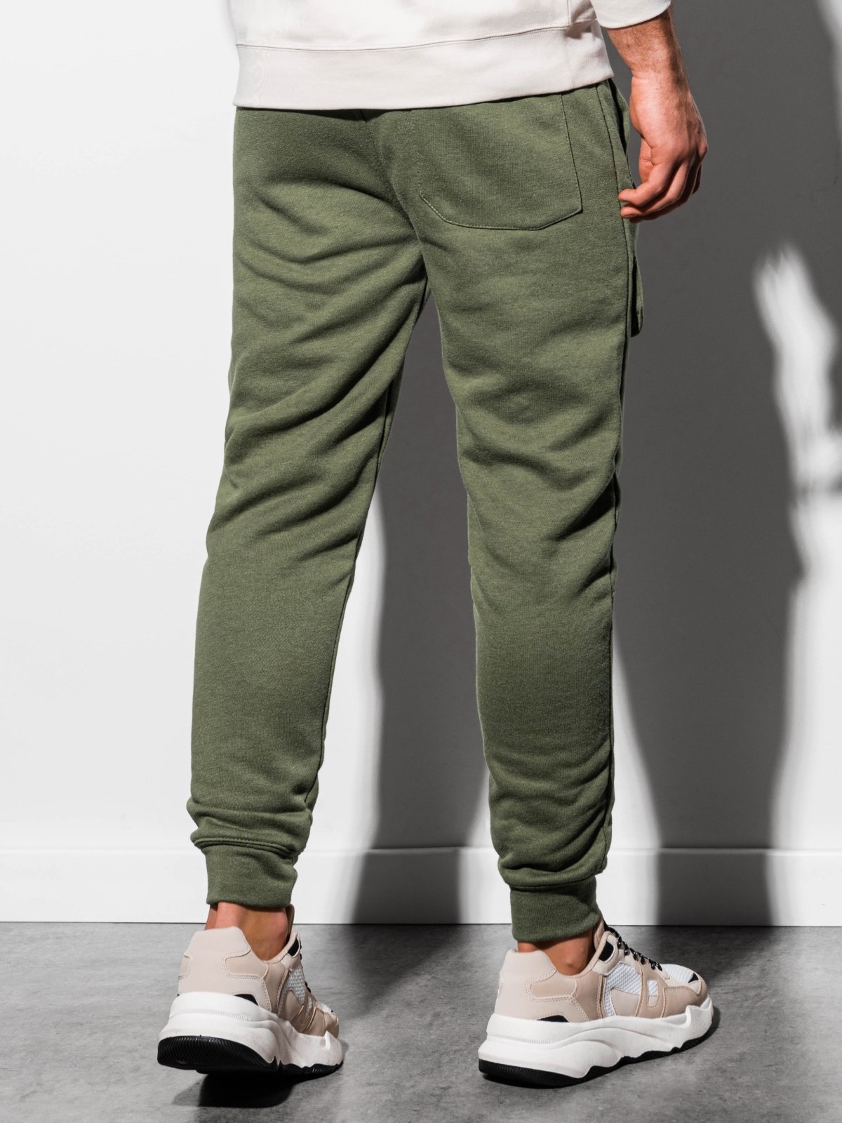 Men's sweatpants P904 - khaki | MODONE wholesale - Clothing For Men