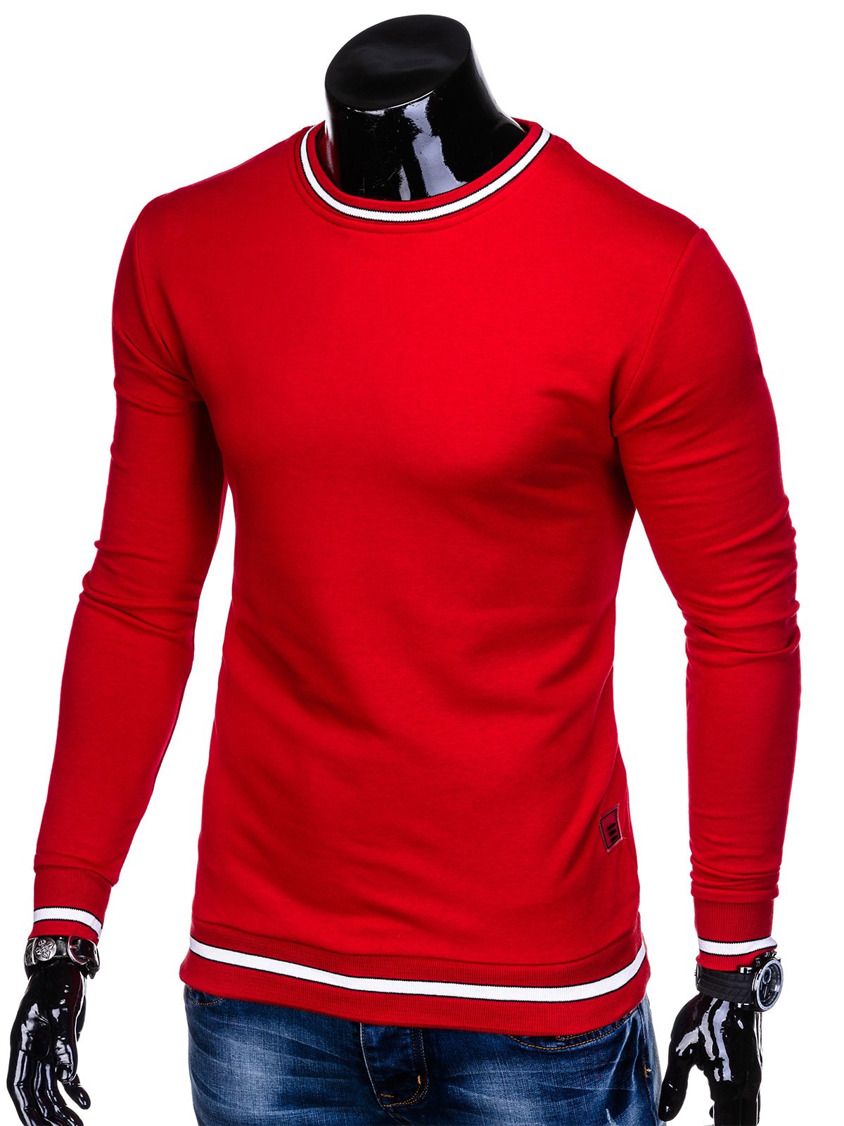 Men's sweatshirt B910 - red | MODONE wholesale - Clothing For Men