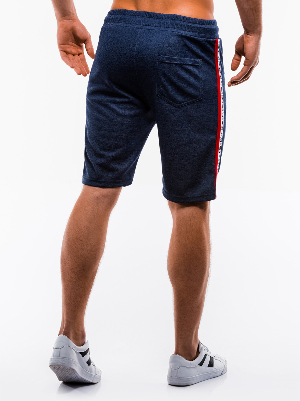 Men's sweatshorts W213 - navy | MODONE wholesale - Clothing For Men