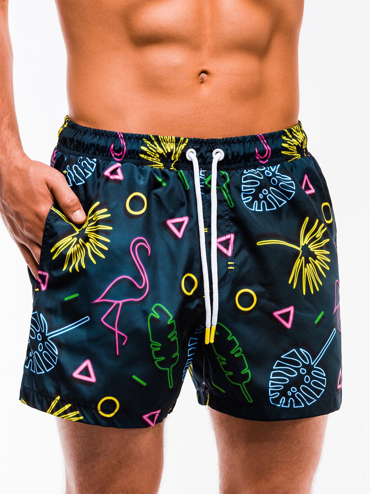 Men's swimming shorts W145 - navy | MODONE wholesale - Clothing For Men