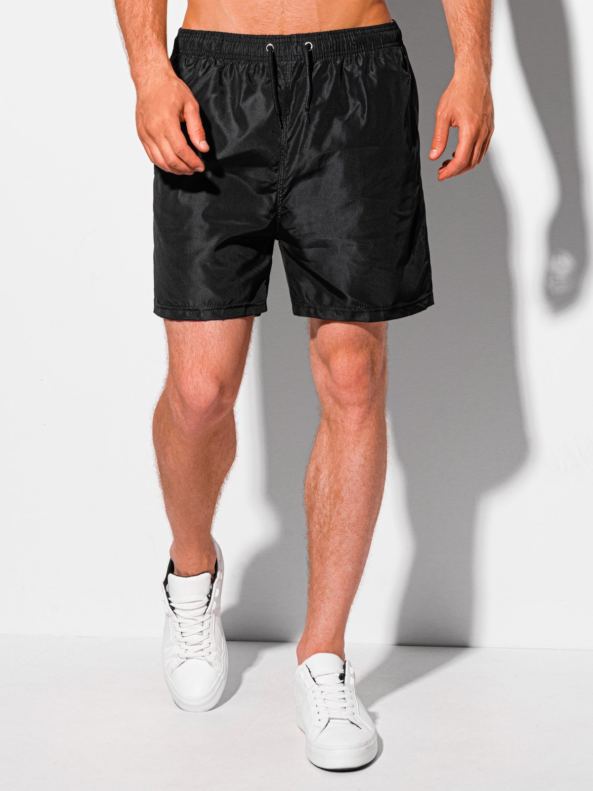 Black swimming sales pants