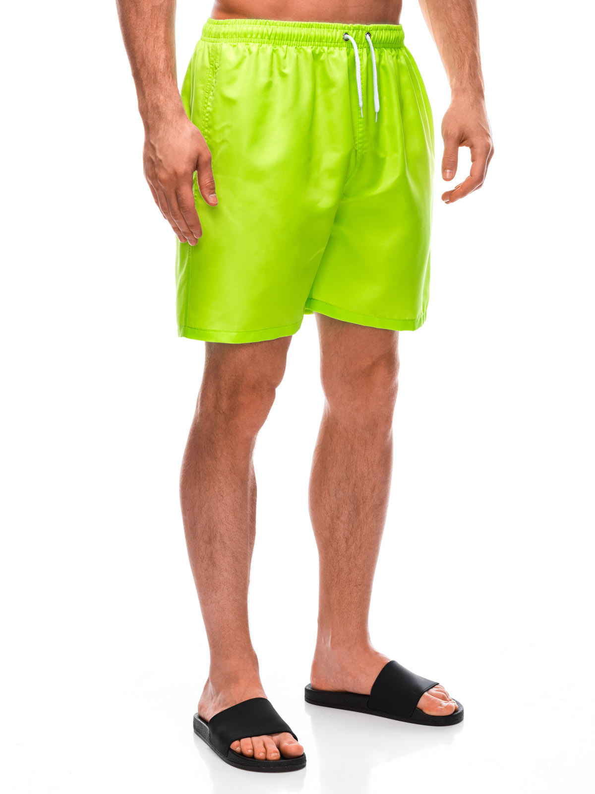 Men's swimming shorts W445 green MODONE wholesale Clothing For Men