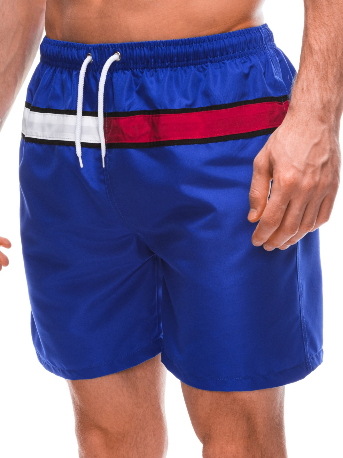 Men's swimming shorts W447 blue MODONE wholesale Clothing For Men