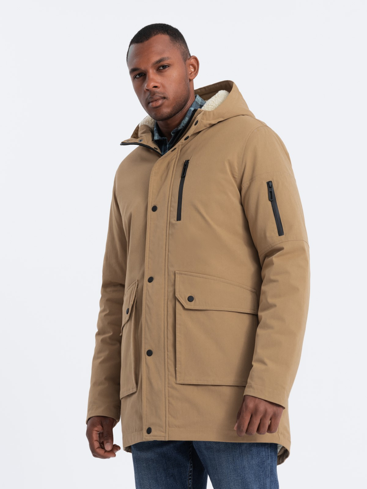 old khaki mens winter jackets