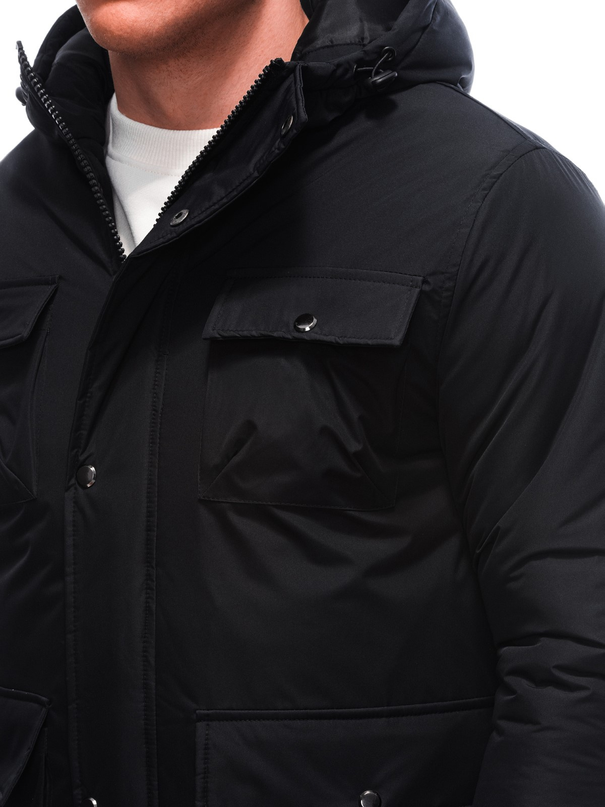 Men's winter jacket C530 black MODONE wholesale Clothing For Men