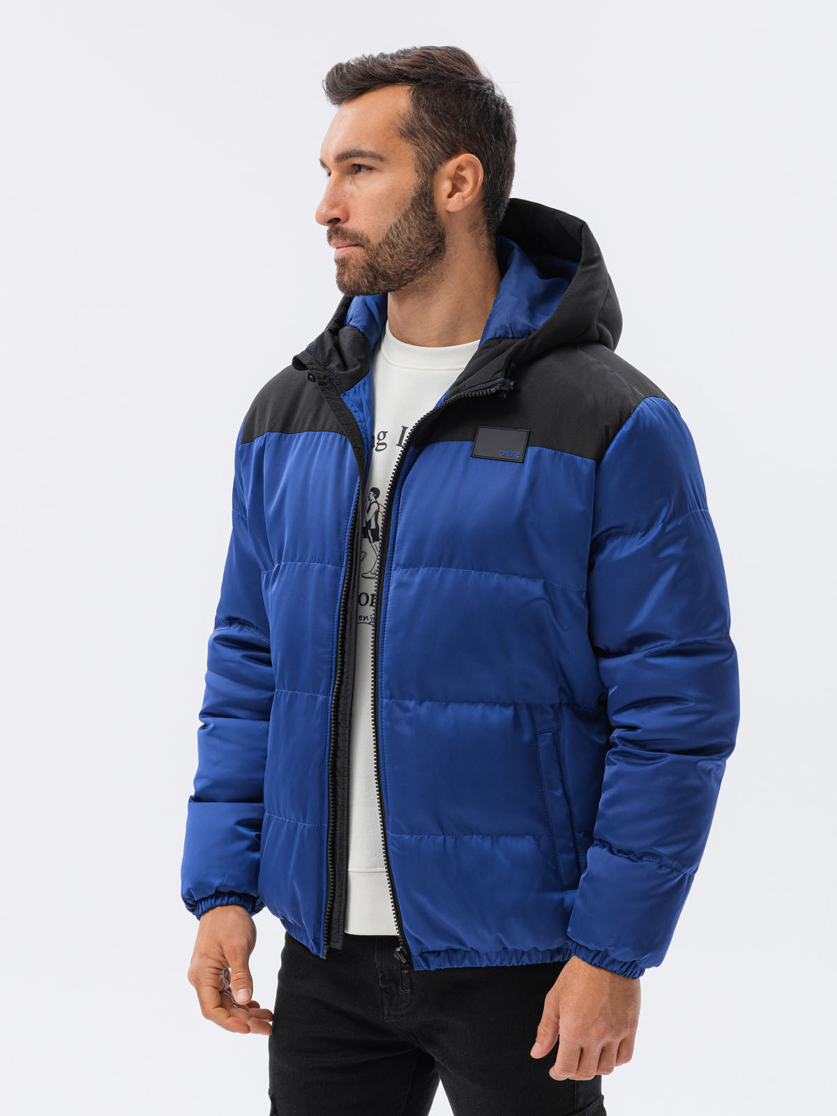 Men's winter jacket blue C458 MODONE wholesale Clothing For Men