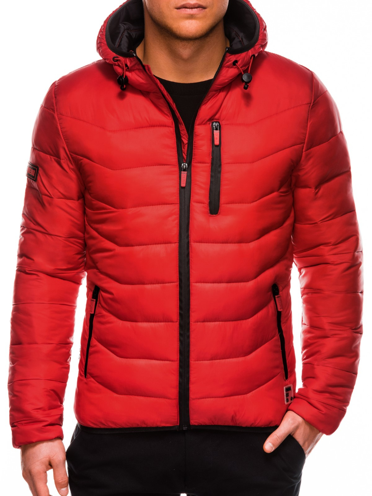 Men's winter jacket red C371 MODONE wholesale Clothing For Men
