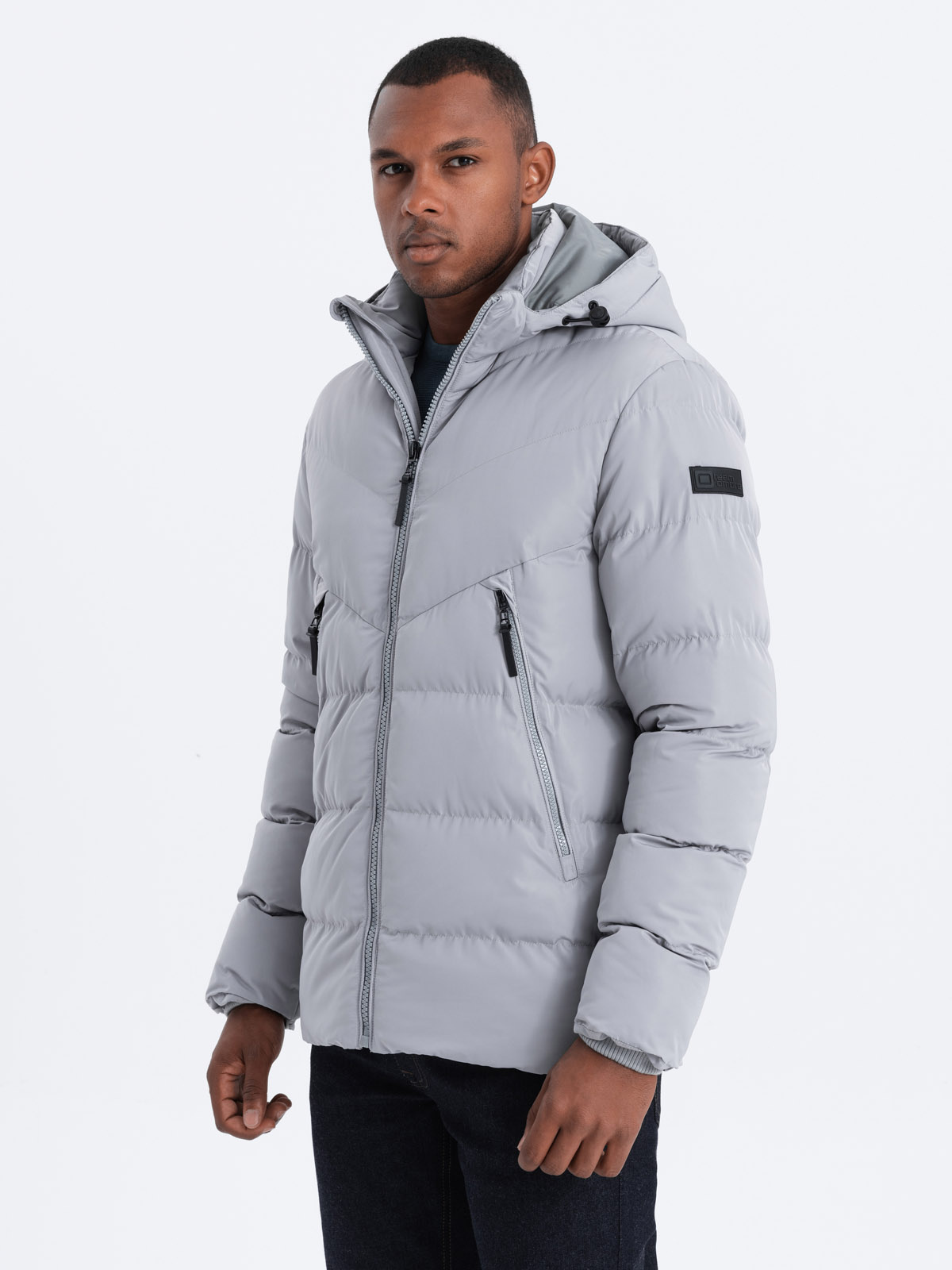 Light Grey Down Jacket