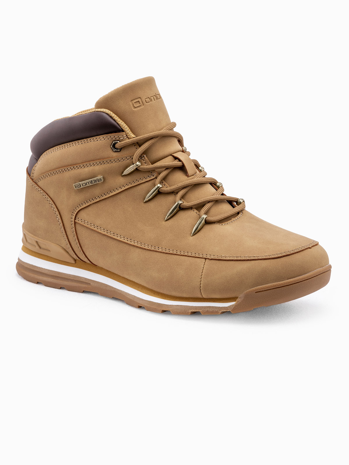 Men's winter shoes trappers T313 - beige | MODONE wholesale - Clothing ...