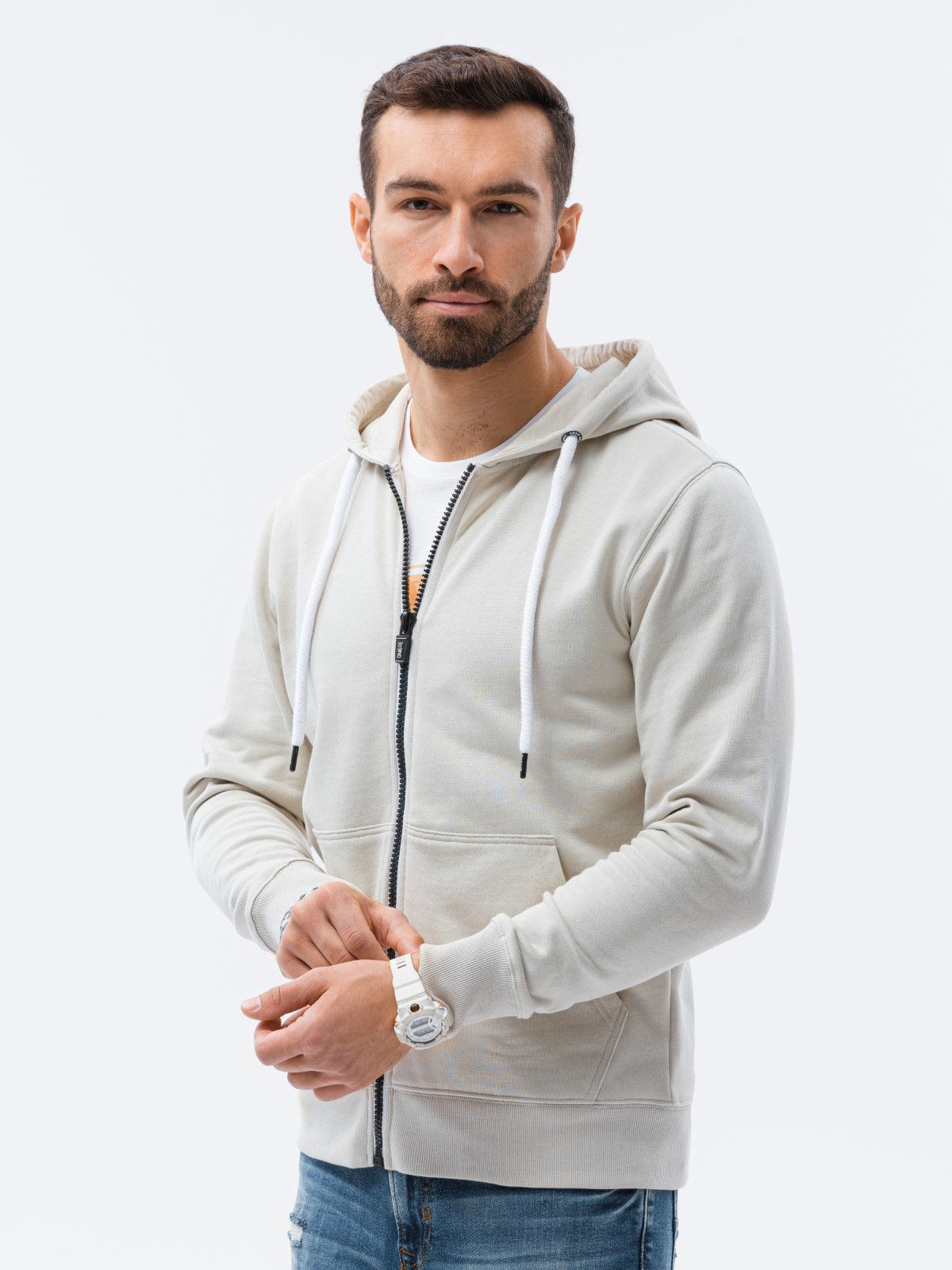 Natural Organic Cotton Zip-Up Sweatshirt — Original Favorites