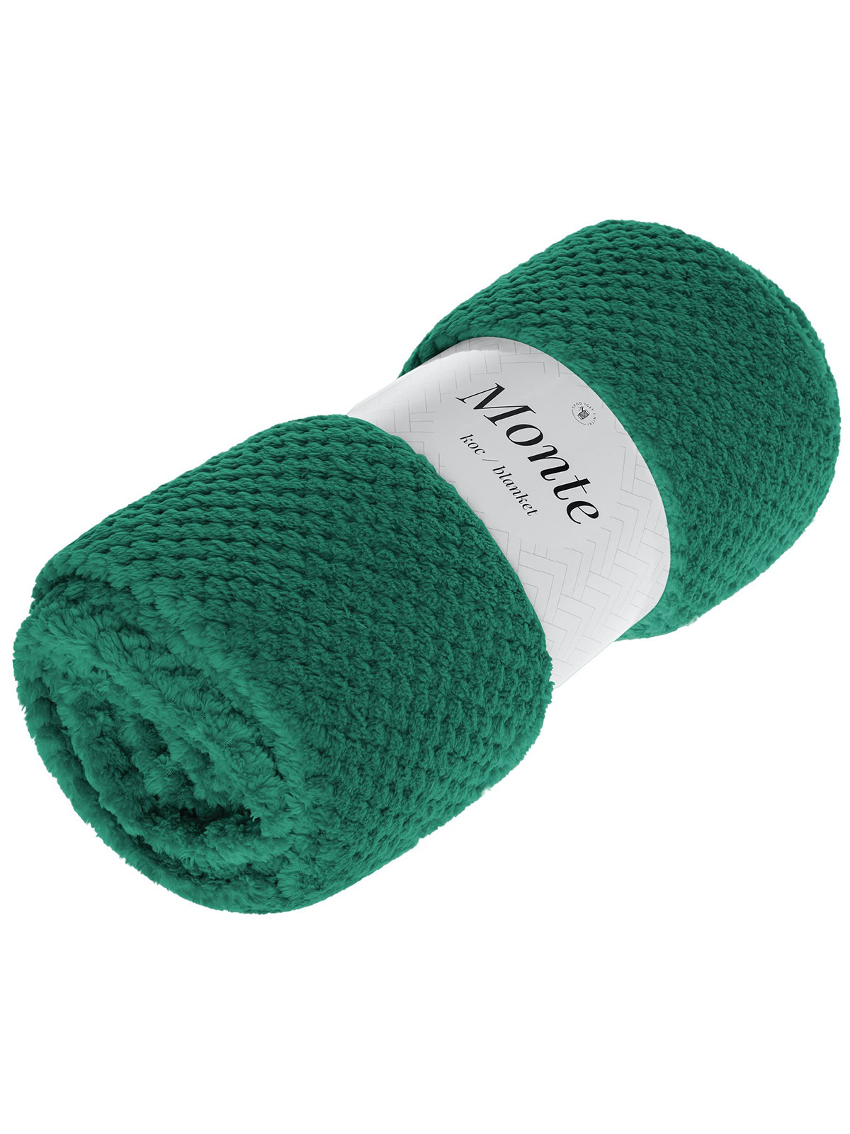 Monte Blanket 150x200 A433 dark green MODONE wholesale Clothing