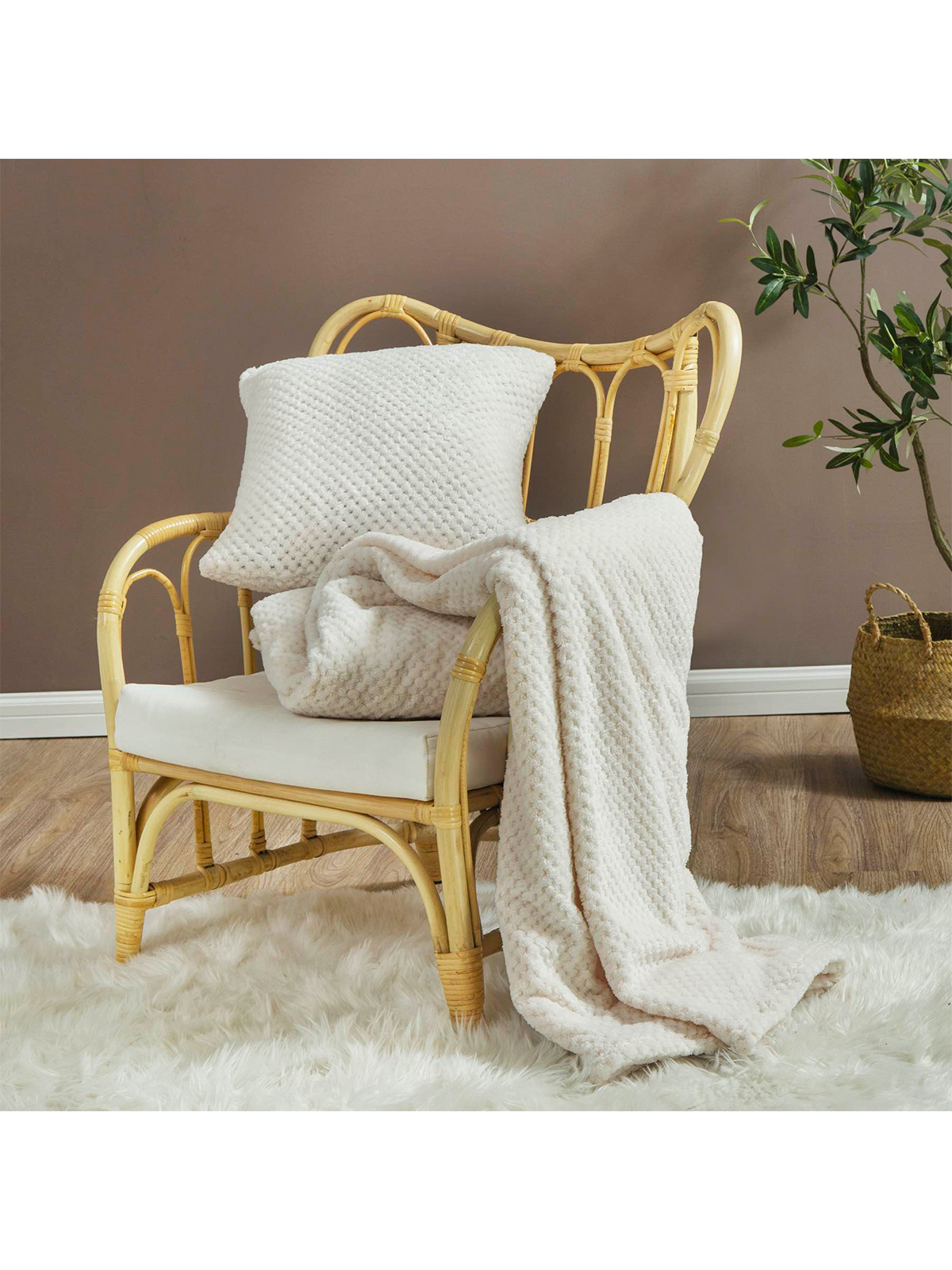 Monte Blanket 75x150 A433 creamy MODONE wholesale Clothing For Men