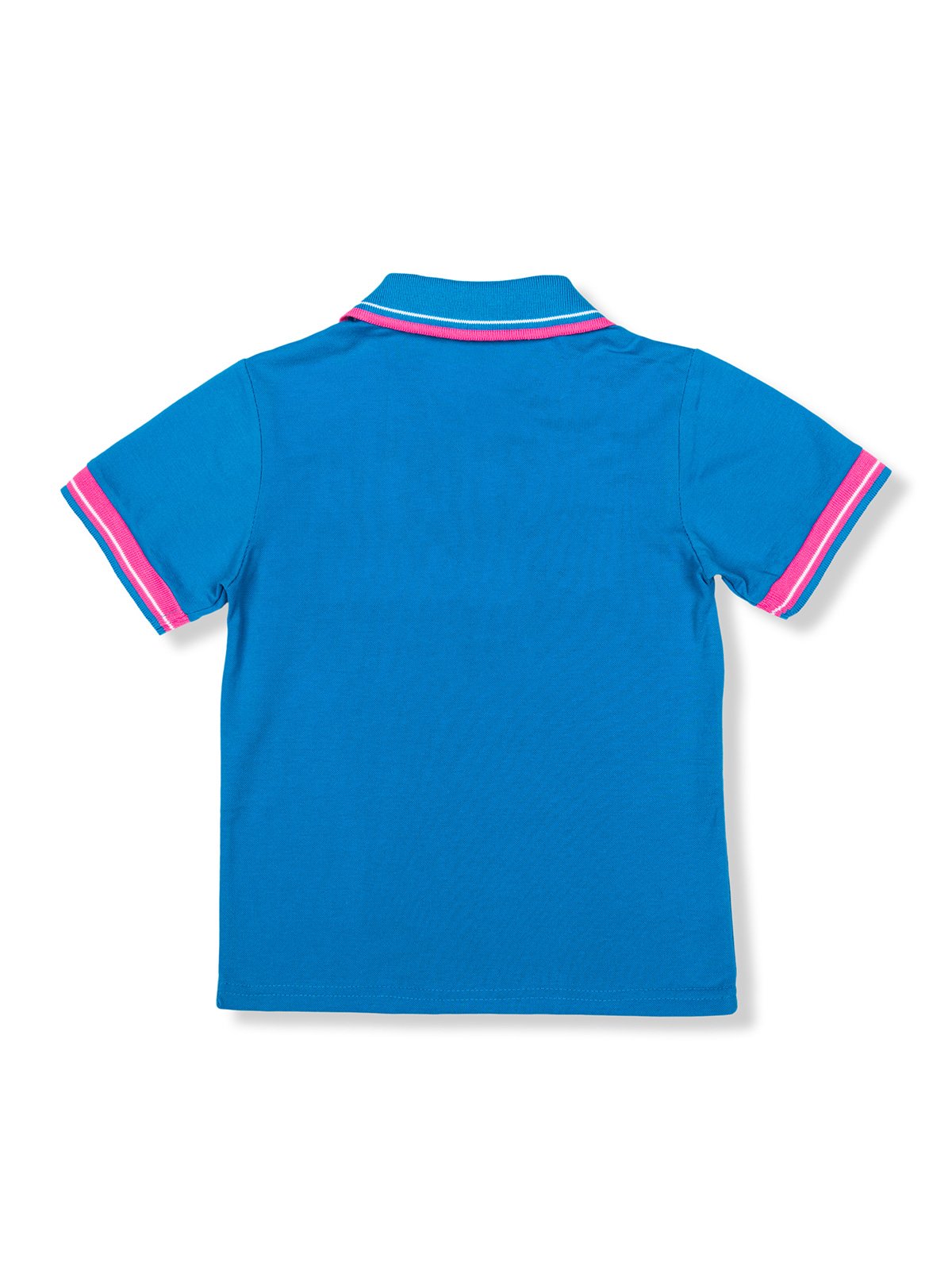 Printed boy's poloshirt KS024 - blue | MODONE wholesale - Clothing For Men