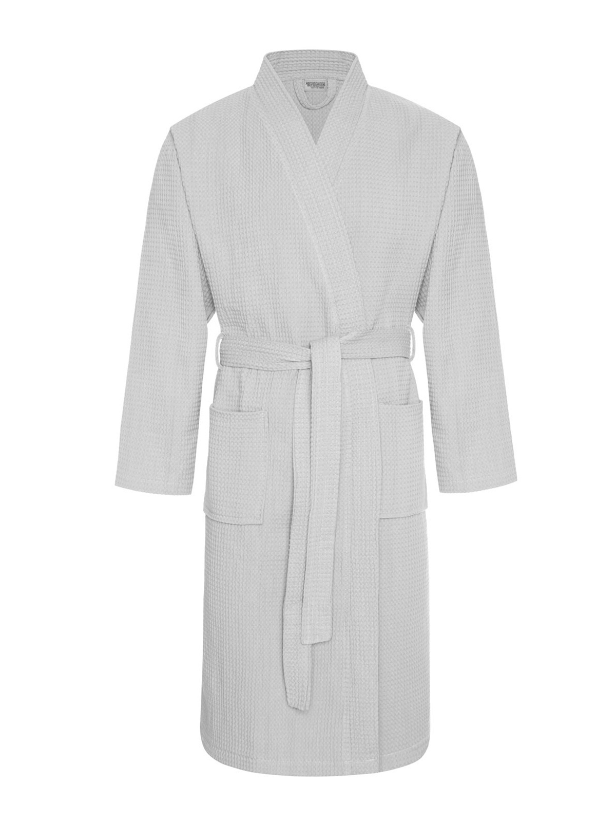 Waffle bathrobe A619 grey MODONE wholesale Clothing For Men