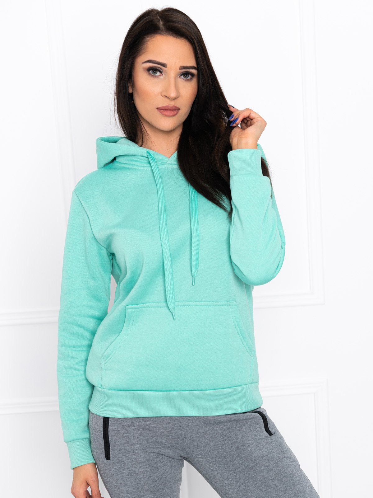 womens mint sweatshirt