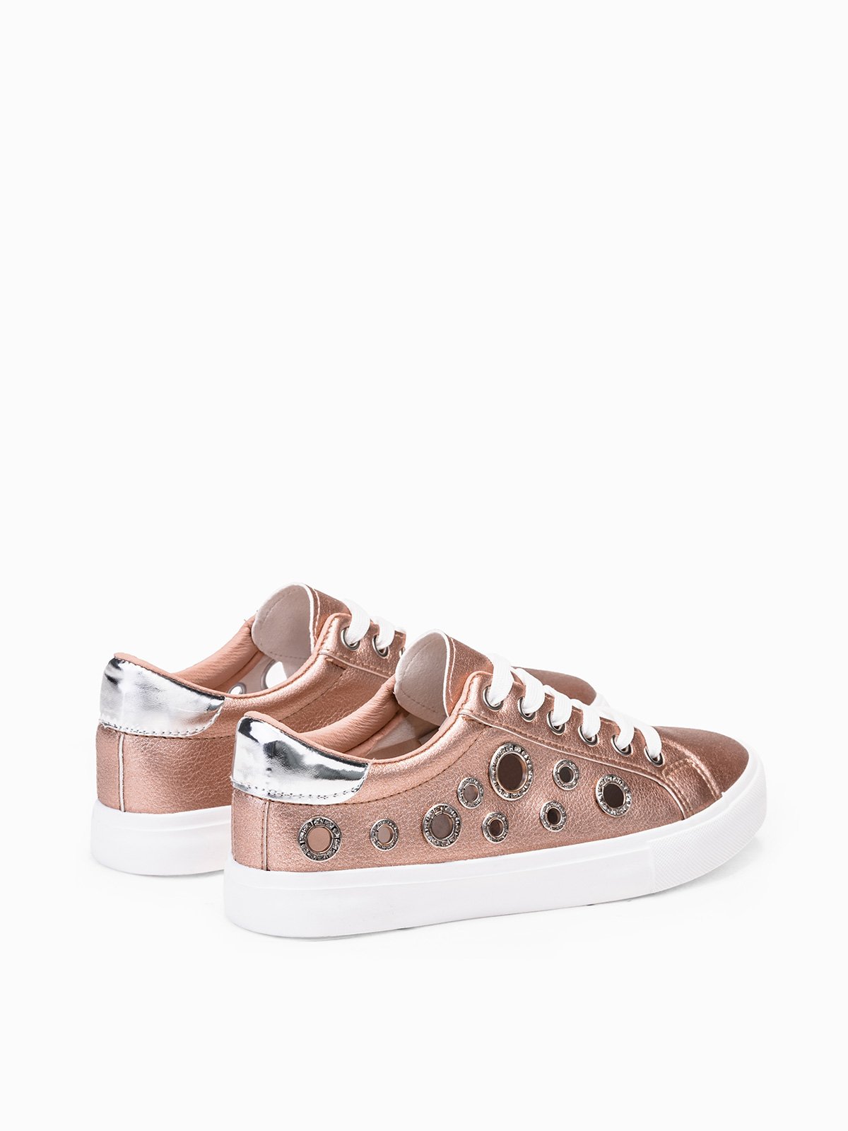 Women's trainers LR118 gold | MODONE wholesale - Clothing For Men