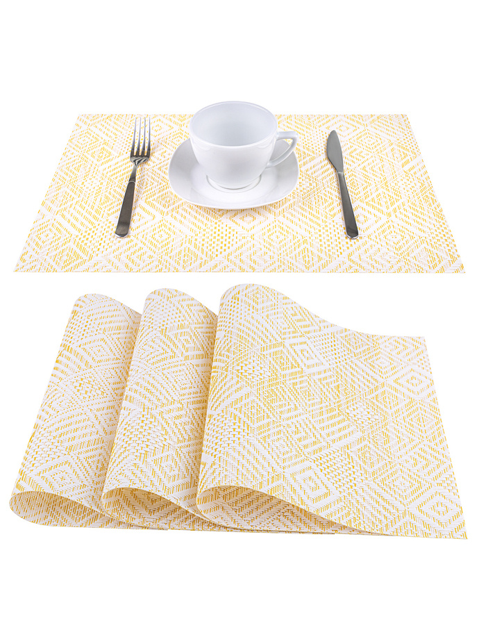 Bacardino table mat 30x45 A629 - yellow