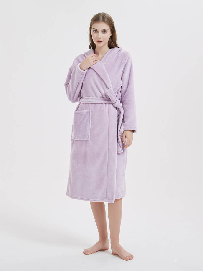 Bathrobe Carlo A814 - lavender