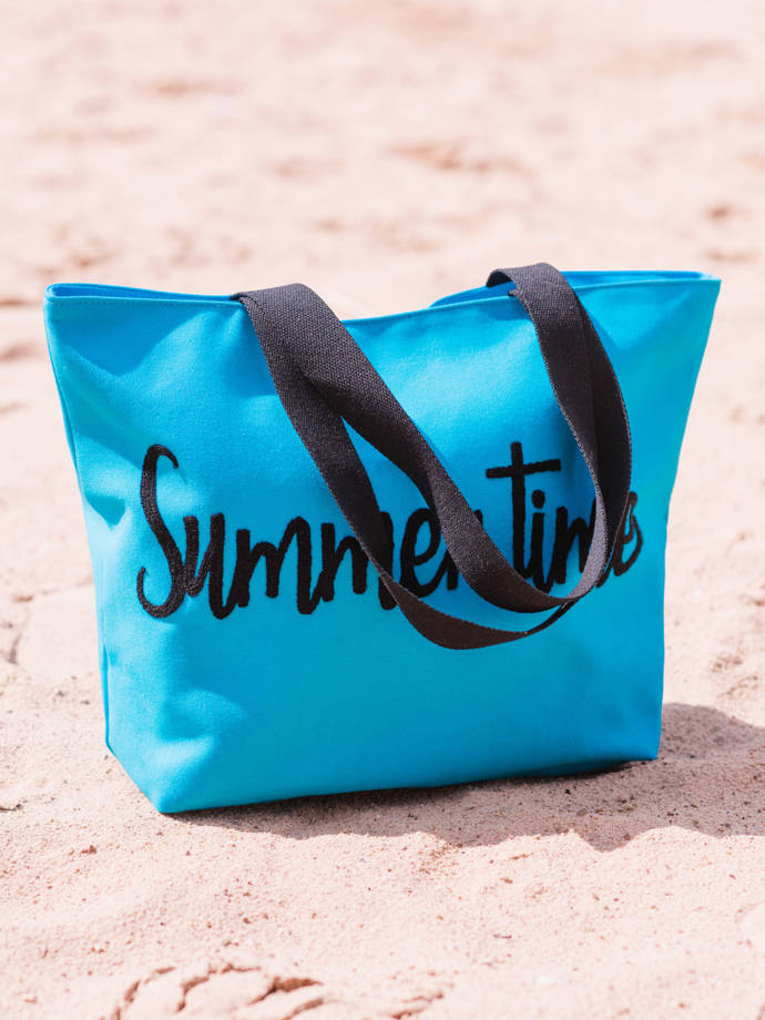 Beach shoulder bag BLR260 - blue