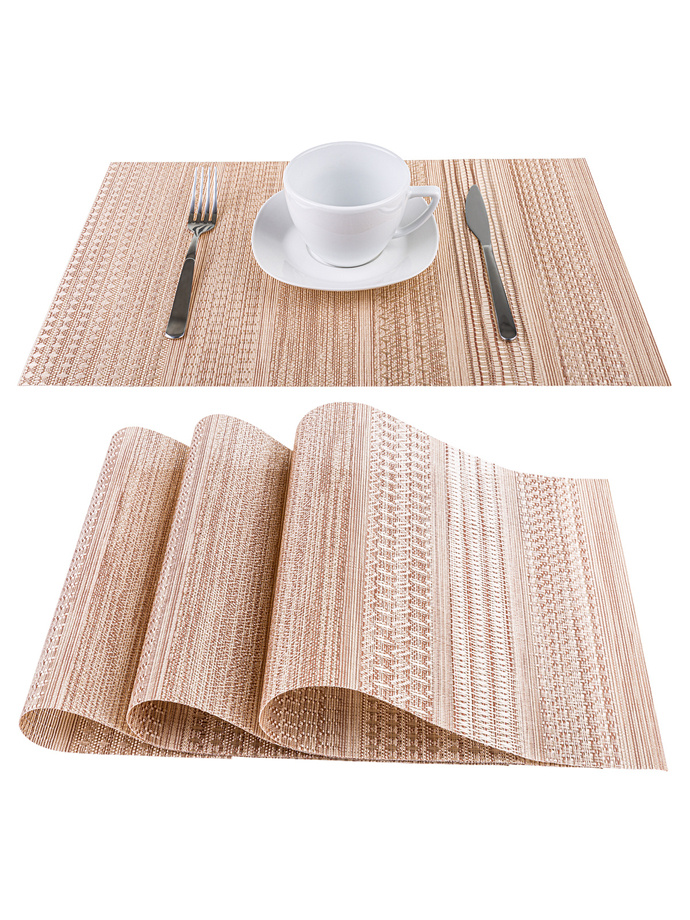 Boho table mat 30x45 A631 - beige