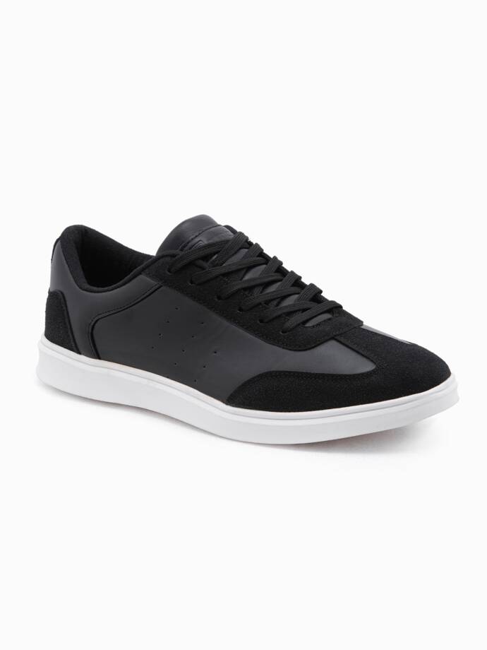 Casual shoes men's sneakers OLDSCHOOL - black V2 OM-FOCS-0104